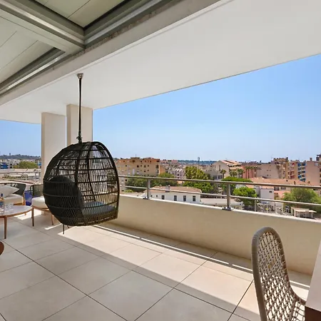 Duplex Elegante Vista Panoramica 360 Juan-les-pins * أنتيب