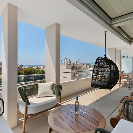 Le 701, Climatise, Toit Terrasse Vue Mer, Parking أنتيب