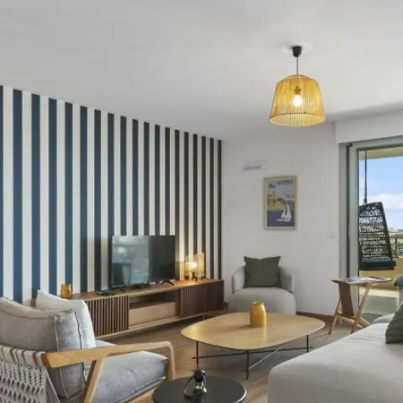 Duplex Elegante Vista Panoramica 360 Juan-les-pins شقة *