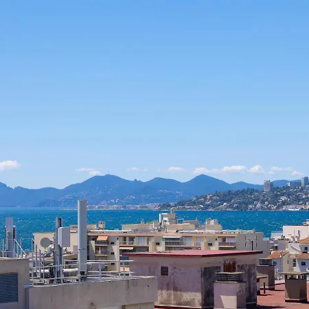 Duplex Elegante Vista Panoramica 360 Juan-les-pins شقة أنتيب